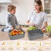 Silicone Air Fryer Liners 10QT, Reusable Airfryer Basket Liners Rectangular