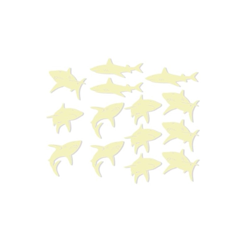 4M 405940 Glow Sharks, Multi Colour