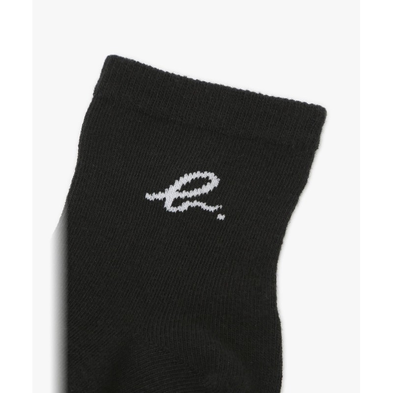 [アニエスべー] ベビー サークル柄 ソックス AC58 L CHAUSSETTE 1(S) ブラック