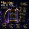 Biotina Con Colágeno Queratina Belleza 60 Cápsulas Diario