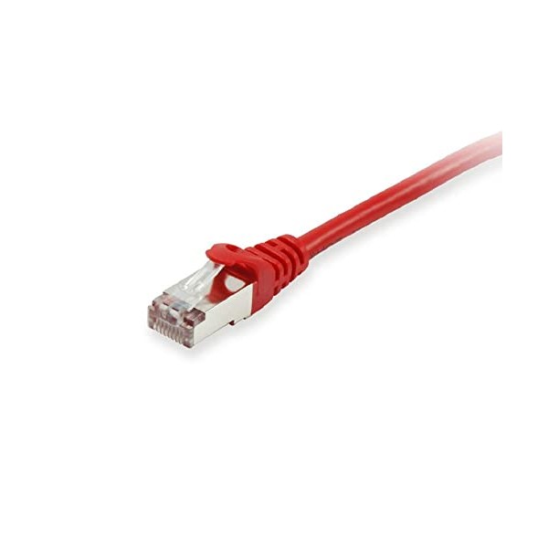 Equip Patch Cable RJ45 S/FTP Cat6A 7.5m Red (SSTP) PIM
