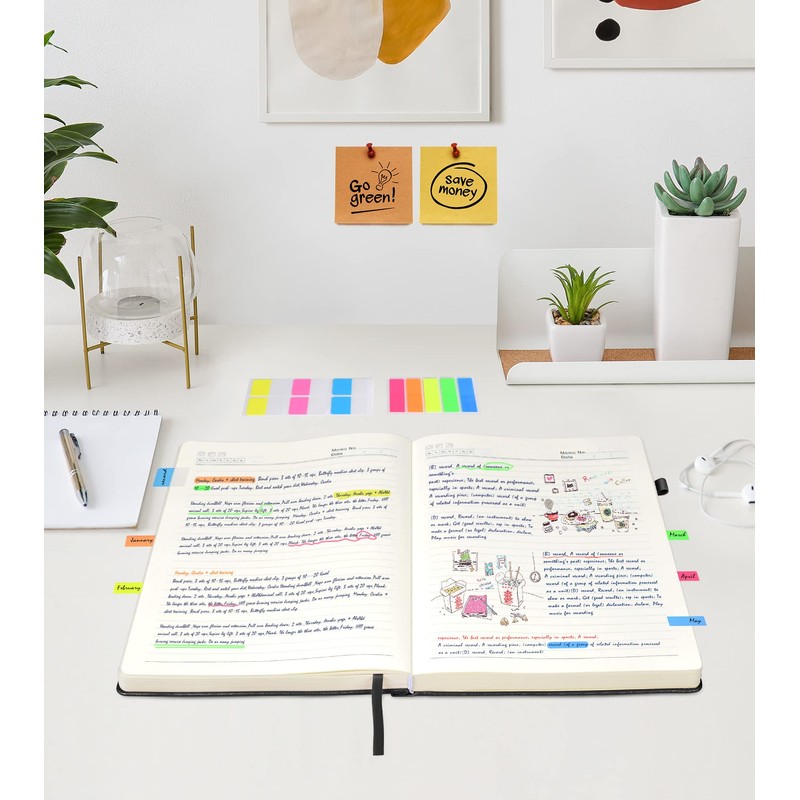 Lined Journal Notebook, 365 Pages B5 Large Journals for Writing