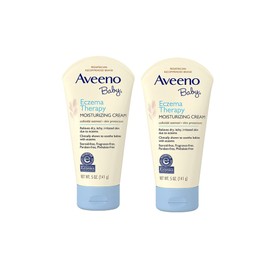 Aveeno Baby Eczema ipMXK Therapy Moisturizing Cream for Dry Skin, 5 Ounce (2 Pack)