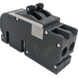 Connecticut Electric UBIZ250-1 - 50 Amp 1-1/2 in 2-Pole Zinsco QC50 Compatible Circuit Breaker, ETL Listed, Safe & Reliable Replacement