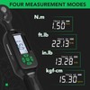 LLAVETOR Mini Torque Wrench Digital - 1/4-Inch Drive with Buzzer