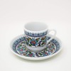 Turkish Coffee Cup and Saucer (6 Sets) 12 Pieces