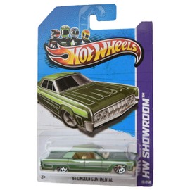 Hot Wheels Showroom '64 Lincoln Continental 191/250, Green