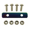 JDMSPEED Universal Neo Chrome Front Bumper License Plate Mount Bracket