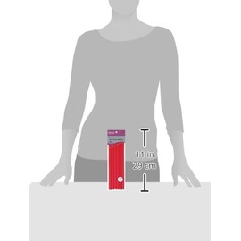 Annie Soft Twist Rollers, Red, 6 Count