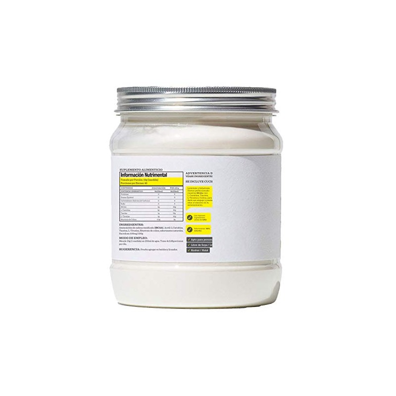 PROTEIN WORLD IBCAA 400 g Con Aminoácidos de Cadena Ramificada