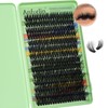 Fluffy Lash Clusters 60D False Eyelashes 280 PCS Wispy Lash