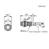 Haldzemo Hall Effect Sensor NJK-5002D NPN NC Detection Approach Switch