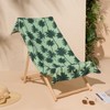Dreamscene Beach Towel Palm Tree Green, Microfibre Beach Towels for