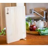 Umezawa 205612 Aomori Hiba Wooden Cutting Board with Stand, Medium,