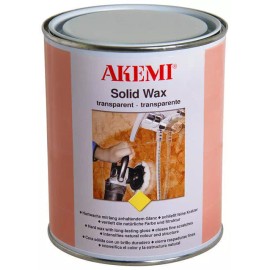 Akemi Solid Paste Wax - 750ml (Black)