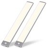Rumgug Under Cabinet Lights,USB Rechargeable Kitchen Night Light,54-LED Battery Operated