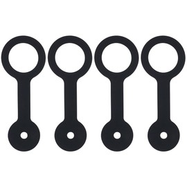 BYOBYO 4pcs RV Shower Door Travel Latch Strap,Camper Bathroom Door Lock Strap Accessories Replacement for Forest River F100158276, for Jayco 0273349