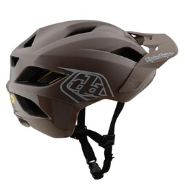 Troy Lee Designs Youth Flowline Helmet for Mountain Biking, MIPS, Point Caper / Chalk, Youth OSFA