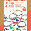 Djeco Make Pop and Colorful Bracelets Kit - DIY Paper