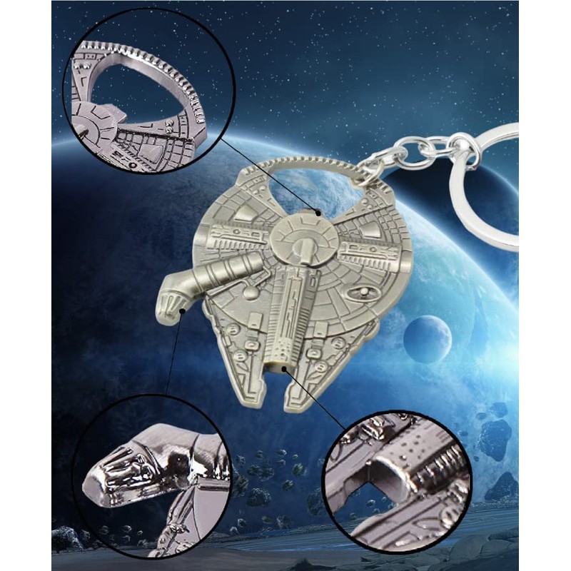 Han Solo Millennium Falcon Bottle Opener in Spaceship Look with