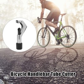 Starbun Pipe Cutter, Mountain Bike Fork Handle Vertical Cutter, Fork Cutting Tool Suitable for 6-42 mm Tube Wheel Accessories