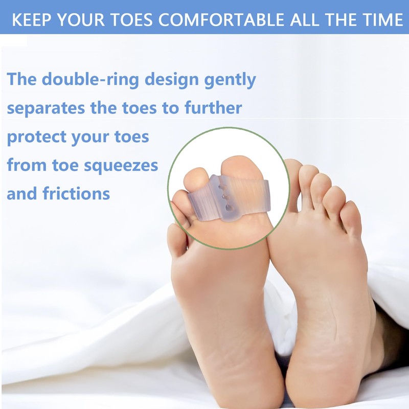 Jrery-KEY Correct Big Toe Spacers For Women & Men 8