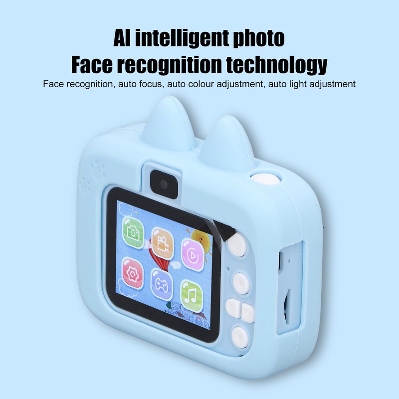 Kids Camera Toys Multifunctional High Definition Lightweight Cute Appearance Cartoon