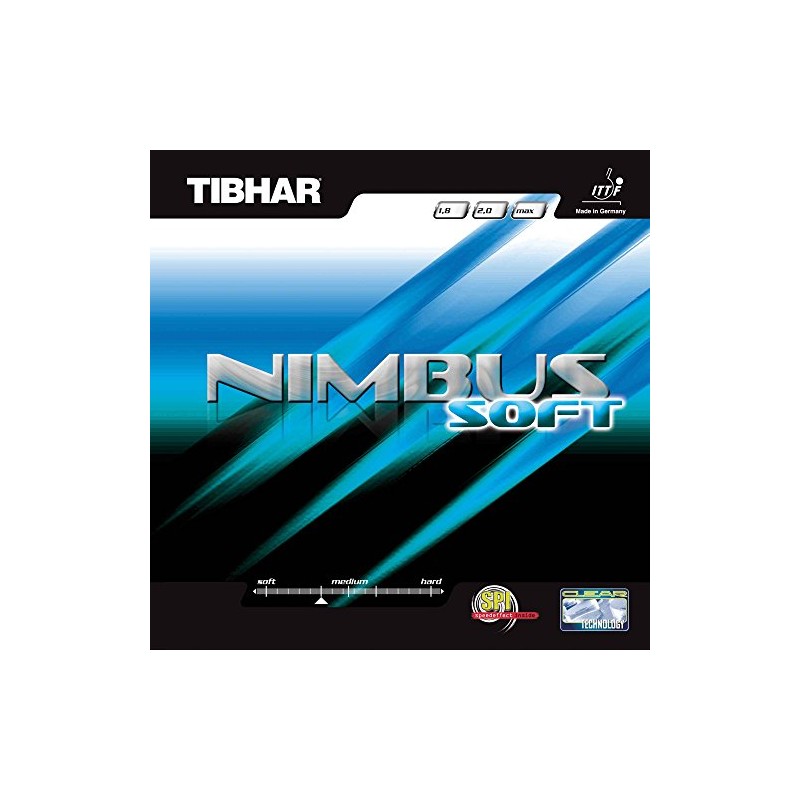 Tibhar Nimbus Soft TT, Neu mit Lieferung M Schwarz -