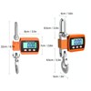 Orange Hanging Hook Scale LCD HD Digital Display High Accuracy
