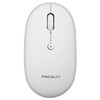 Macally BTTOPBAT-W, silent optical Bluetooth BT-mouse with 3 buttons and