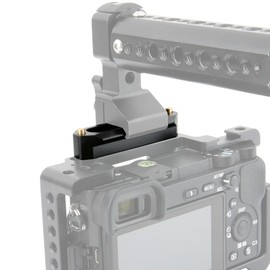 NICEYRIG 70mm/2.76 Inches Quick Release NATO Rail for Camera Cage or Handle,with Spring-Loaded Safety Pin