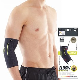 Neo G Elbow Support for Tennis, Golf, Sports, Tendonitis, Joint Pain Relief - Tennis Elbow Support - Golfers Elbow Brace Arm Support - Multi Zone Elbow Compression Sleeve - Breathable, Lightweight – S