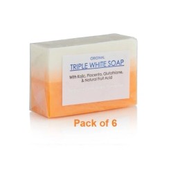 beyond perfection Kojic Acid, Placenta, & Glutathione Triple White Soap appx. 150gms - 6