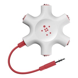 Belkin F8Z274BTRED Splitter Audio Cable Rockstar Mini-Phone
