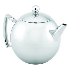 Avanti Mondo Stainless Steel Stylish Tea Pot, Silver, 15935 12.5 cm*18 cm*11.5 cm