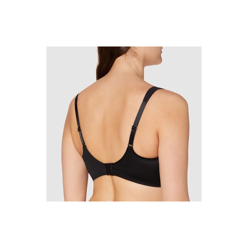 Triumph Womens Modern Finesse W01 Minimizer Bra, Black, 36D UK