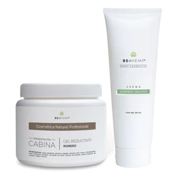 Gel Corporal Reductivo y Reafirmante de Romero y Crema Anticelulitis para el Cuerpo
