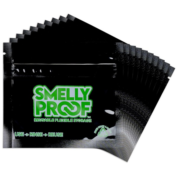 A prueba de olores – el original bolso negro sin olor – reutilizable – fabricado en los Estados Unidos