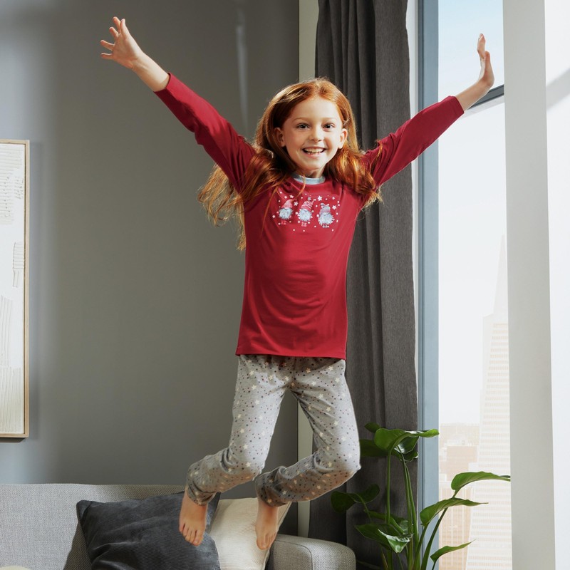 Erwin Müller Children's Pyjamas Single Jersey, red