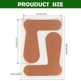 Toe Thumb Support Patch, 24pcs/set Toe Thumb Elastic Movement Sticker, Self Adhesive Tendon Sheath Patch for Thumb, Finger and Toe