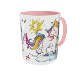 Tasse Baby Einhorn, Einh3, personalisierte Kindertasse, Rosirosinchen