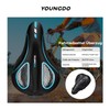 YOUNGDO Bicycle Saddle Cover, Ergonomic Gel Saddle Cover, Bicycle Seat