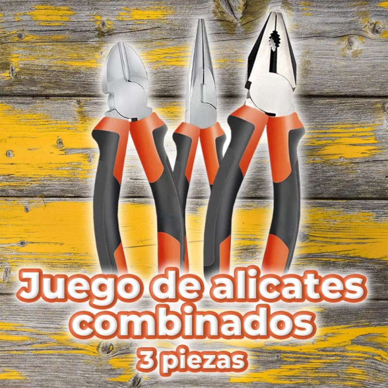 EGTMA Kit De 3 Juego De Alicates De Alta Resistencia