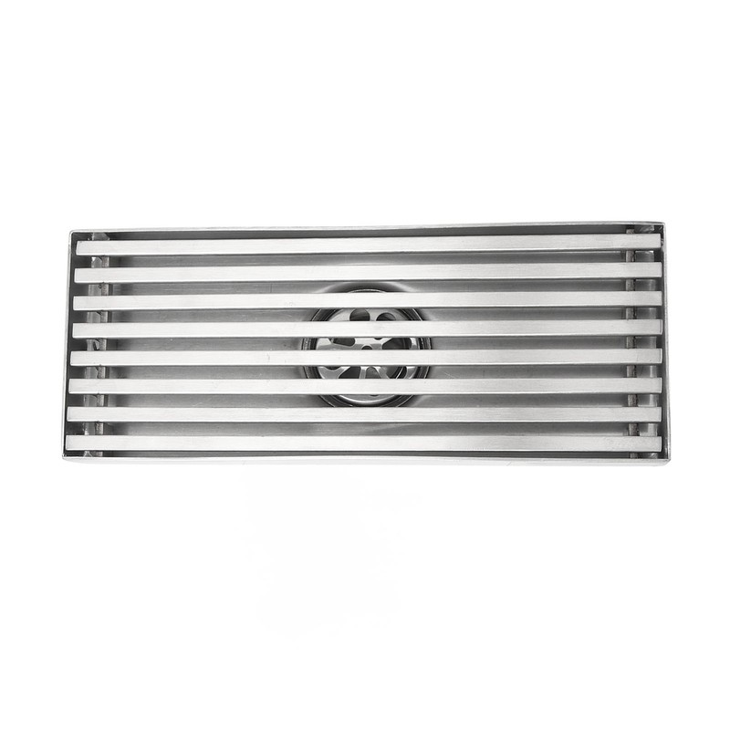 Linear Shower Drain Stainless Steel Odor Resistant Rectangular Floor Drain