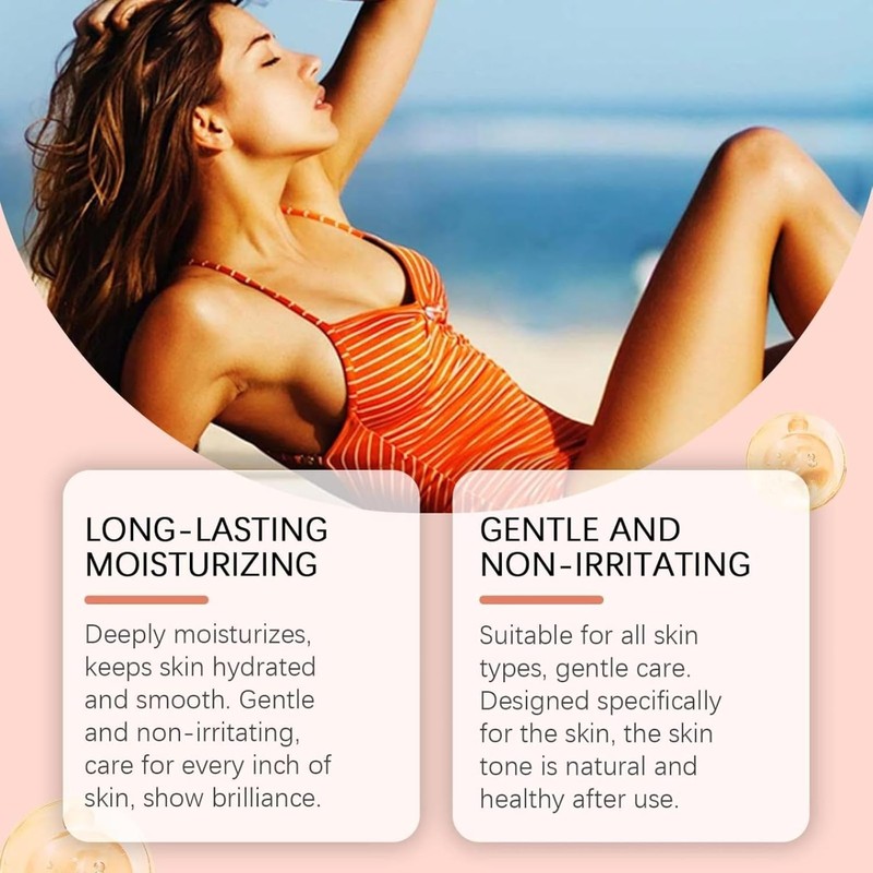 Sunless Tanning Drops Self Tan Drops for Face Body Tanning