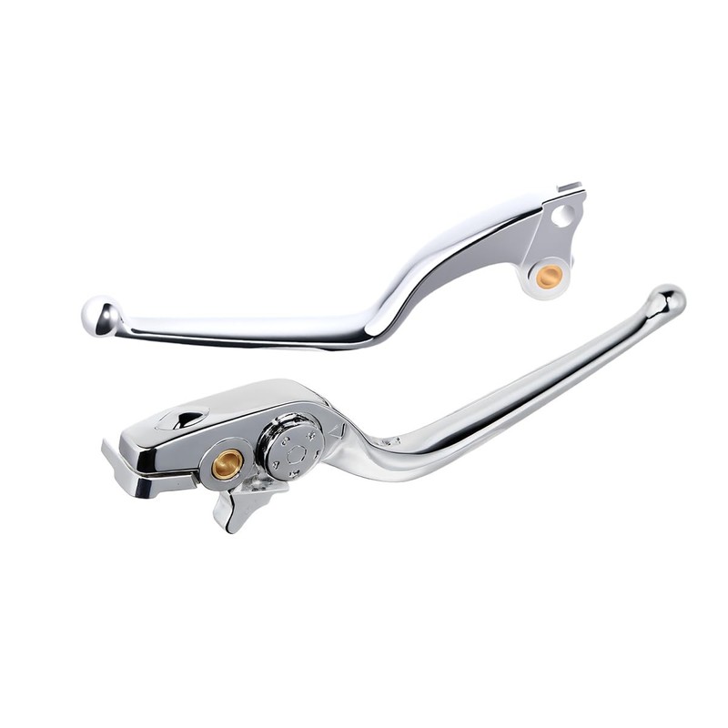 Rudyness Chrome Brake Clutch Levers Compatible for Indian Challenger Springfield