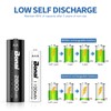 BONAI Rechargeable AA AAA Battery Combo,High Capacity 8PCS 2800mAh AA