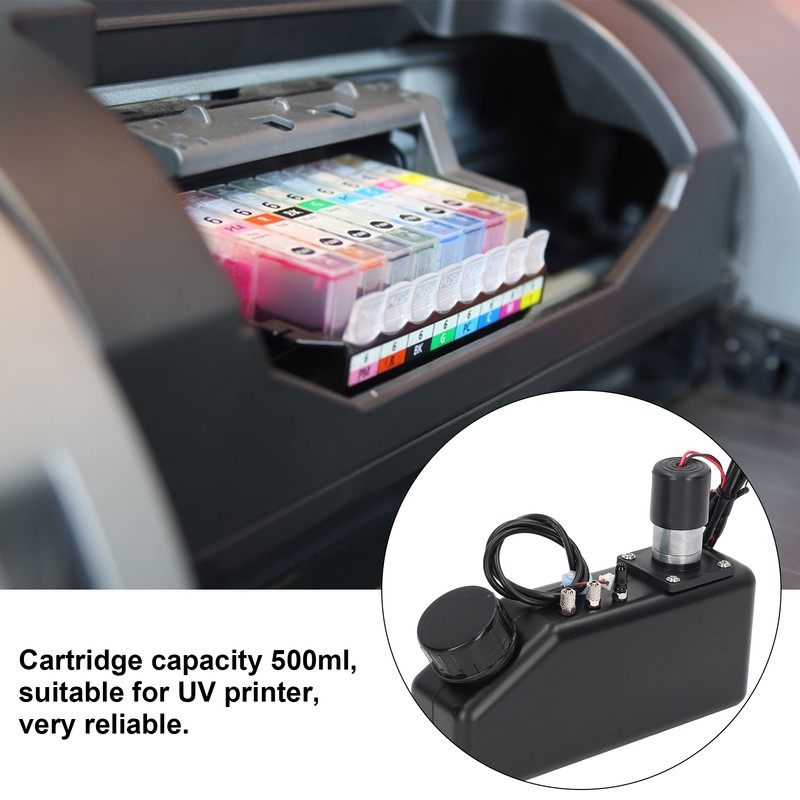 Auto Stirring Ink Cartridge 500ml with Level Sensor Air Filter