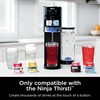 Ninja WCX01WR Thirsti 48oz Removable Water Reservoir, Black. Only Compatible