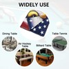DTESL Pool Table Cover, Waterproof & Dustproof Outdoor/Indoor Polyester Taffeta